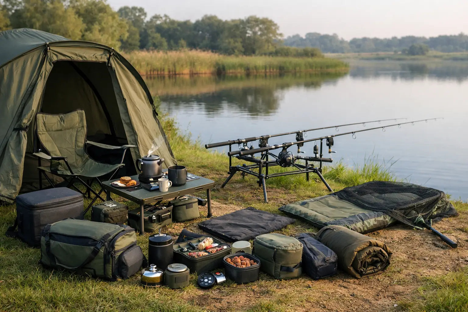 Exemplu pachet camping pentru baltă complet