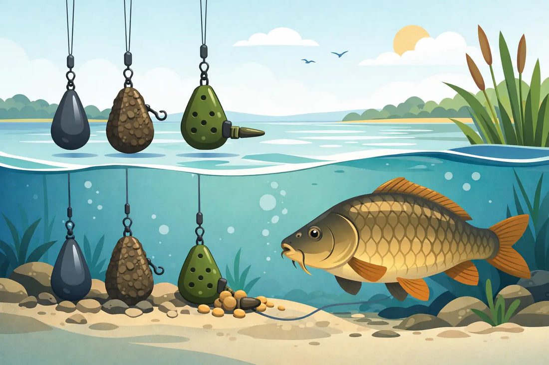 Plumbi pentru pescuit la crap: cum alegi