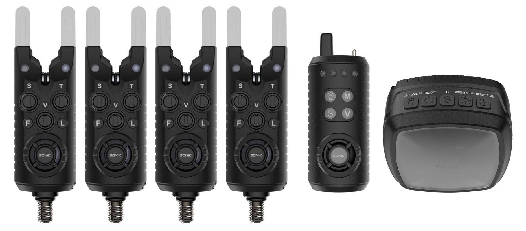 Sonik Gizmo2 Alarm Set + Bivvy Lamp