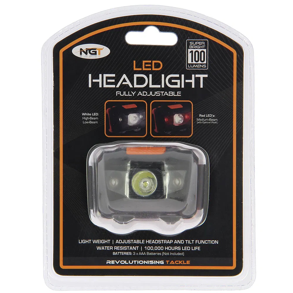 Lanternă Frontală NGT LED Headlamp - 100 Lumeni