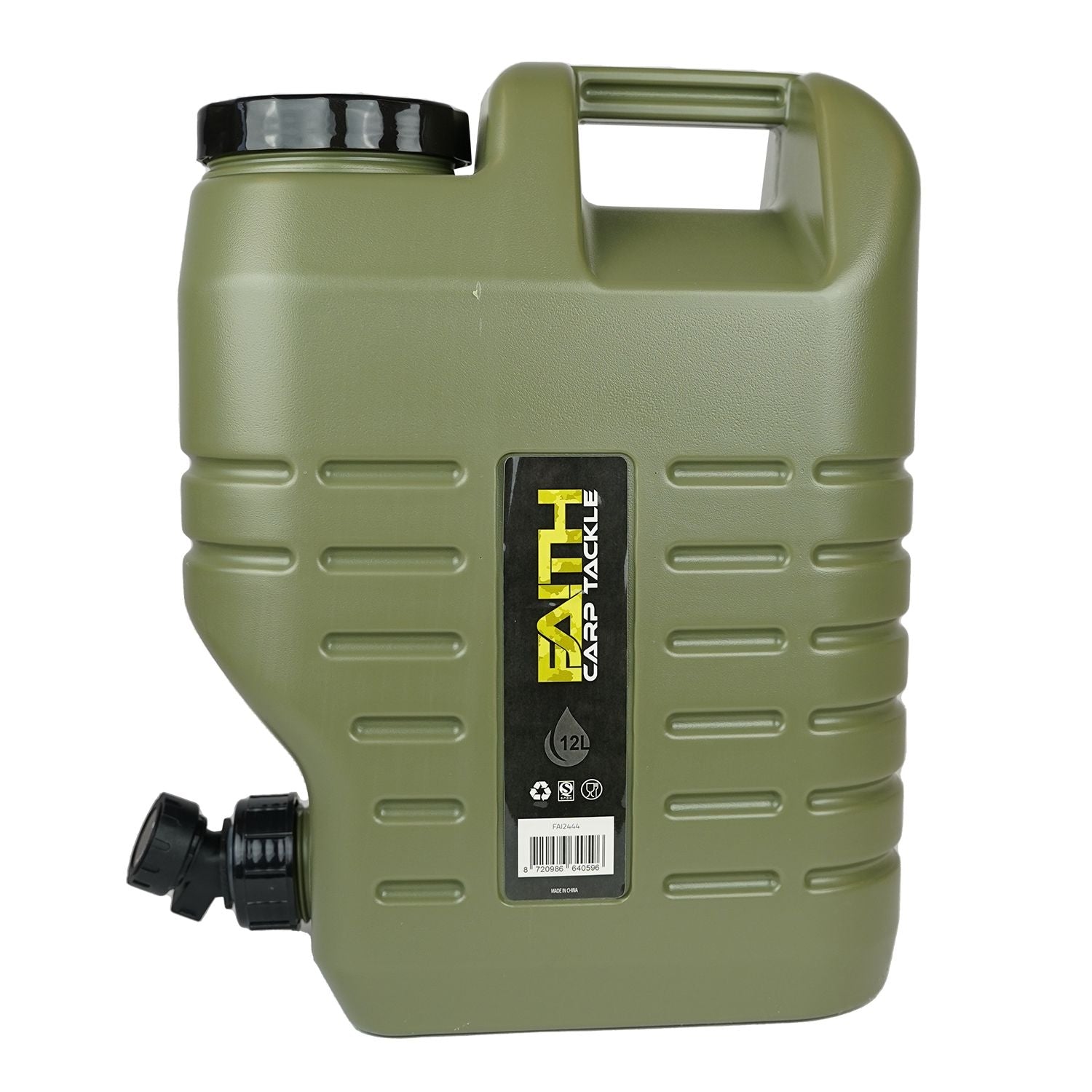 Faith Jerrycan - 12ltr - 31x31x35.5cm Polyuretan