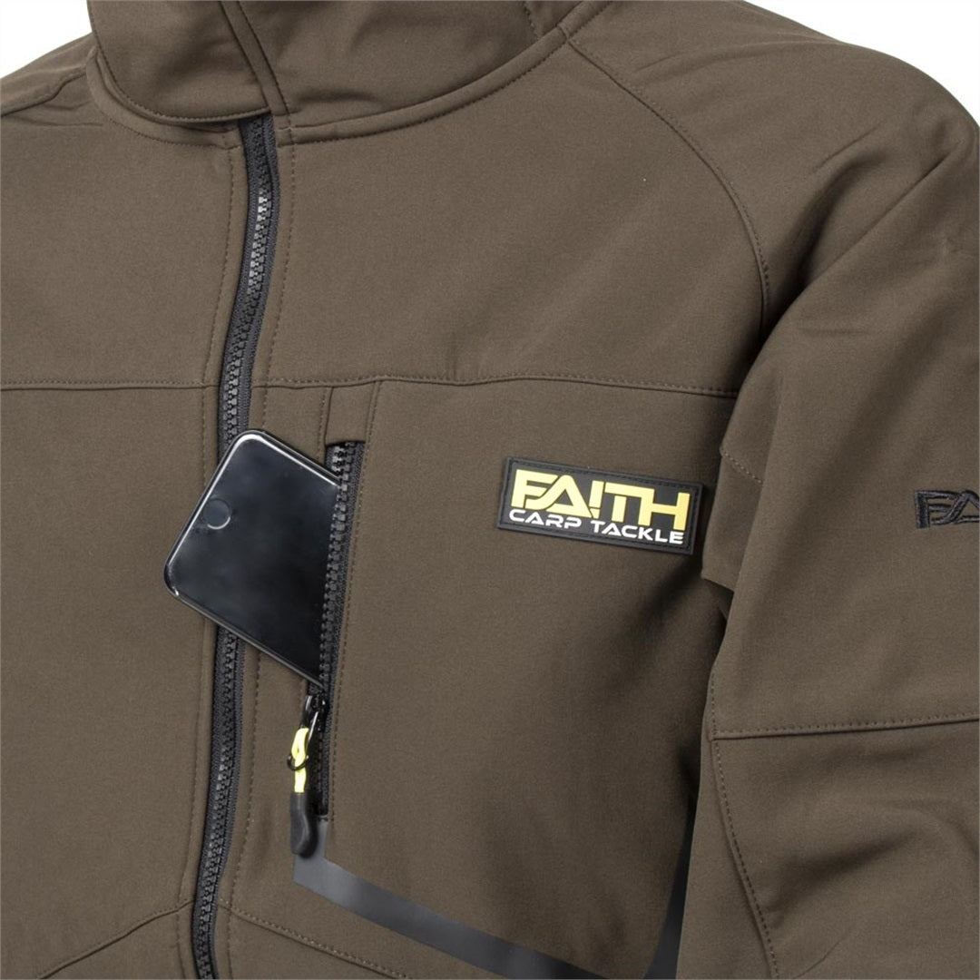 Faith Olive Softshell Jacket