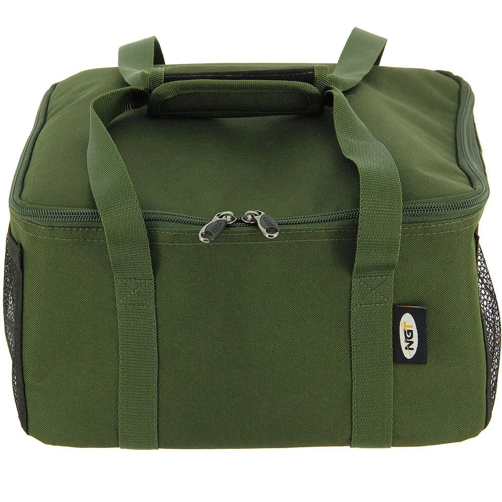 NGT Food and Brew Kit Bag - Insulated Bag with Cutlery, Mug, Pots and Plate