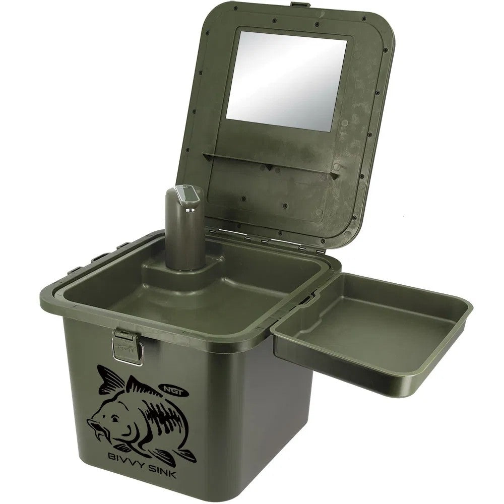 NGT Bivvy Sink - Complete Outdoor Sink for Anglers