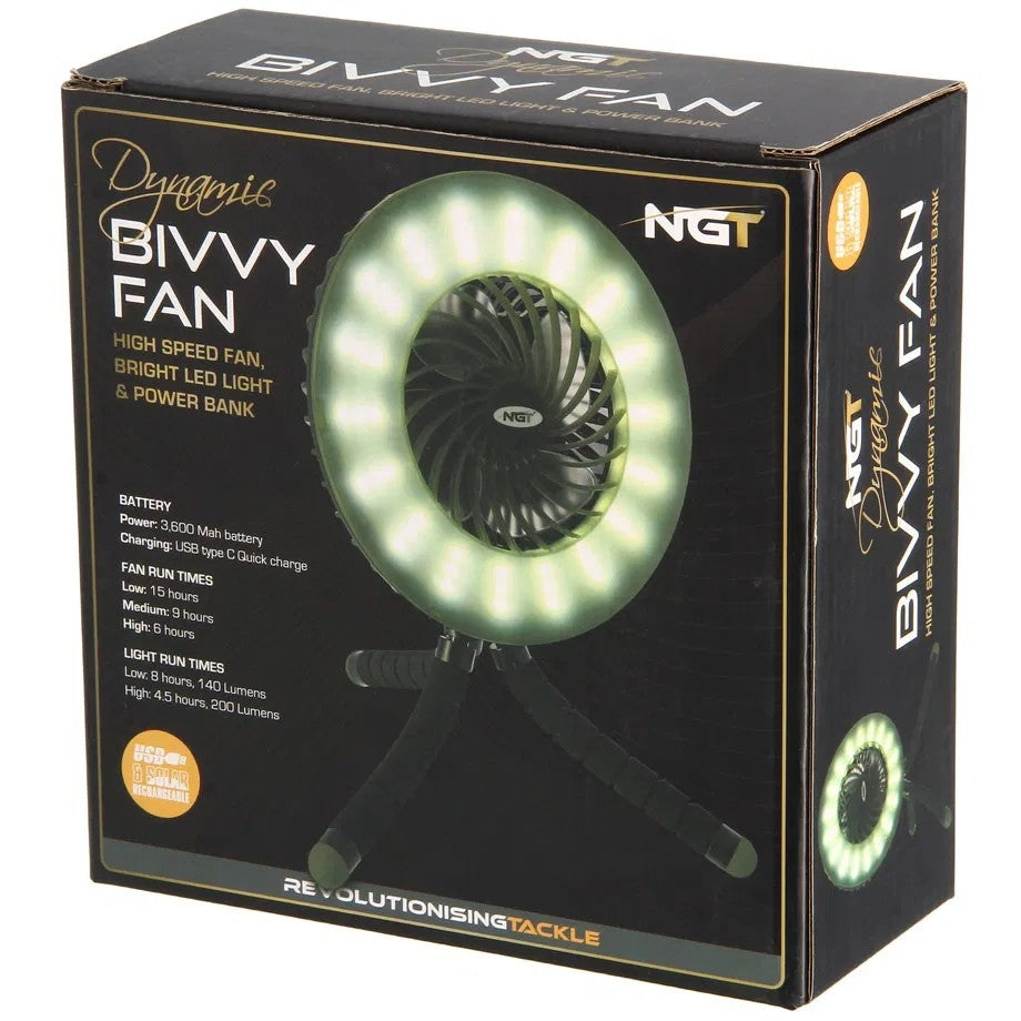 NGT Dynamic Fan with Light and Powerbank