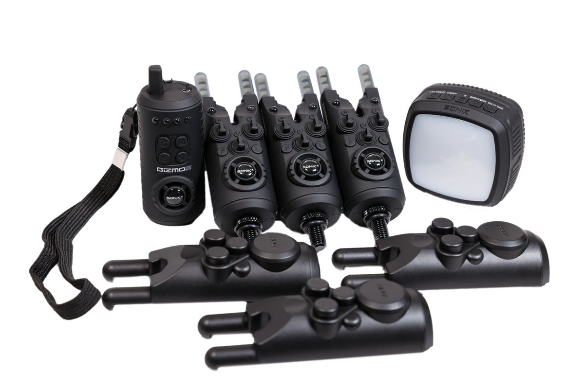 Sonik Gizmo2 Alarm Set + Bivvy Lamp