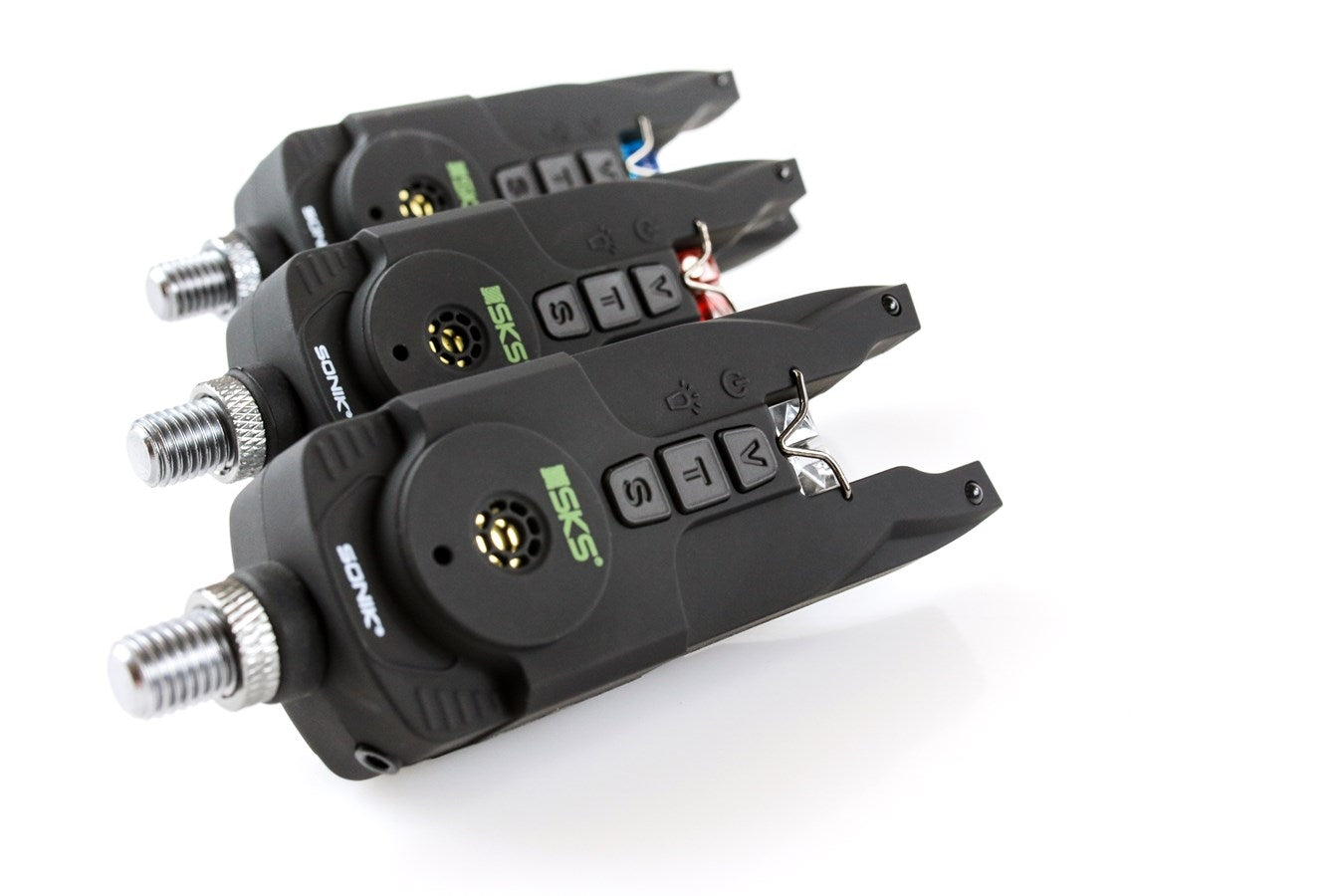 Sonik SKS Bite Alarm Set 3+1 + Bivvy Lamp