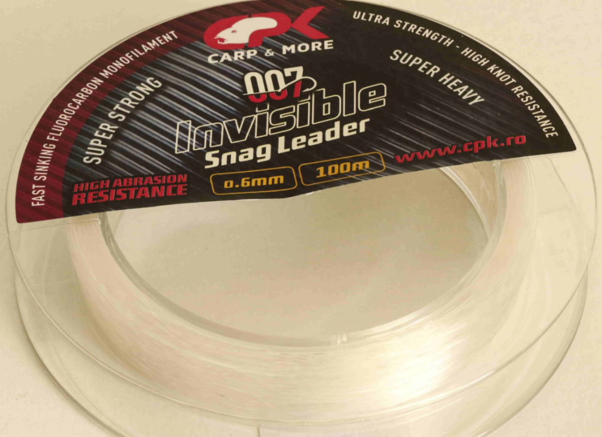CPK Fir Inaintas Fluorocarbon CPK Invisible Snag Leader 100m