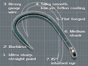 Korda Wide Gape Barbless