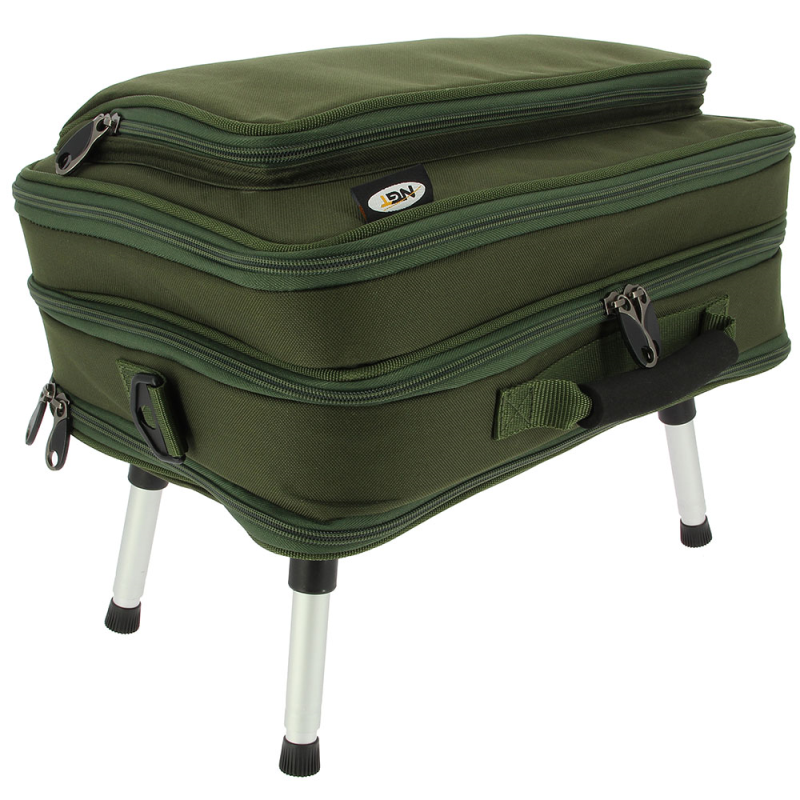 NGT Carp Case System PLUS - - Bivvy Table, Tackle Box and Two Tier Bag