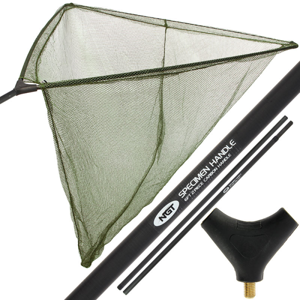 NGT Deluxe Stalker 42" Carp Net with Carbon Arms  2pc