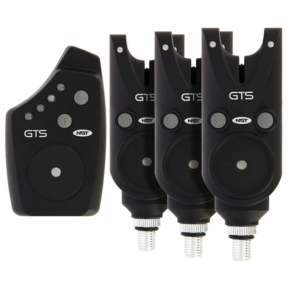 NGT GTS 3pc Wireless Alarms - Adjustable Volume, Tone and Sensitivity with Receiver_1