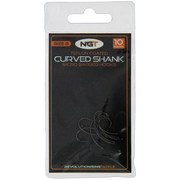 NGT Teflon Coated Curved Shank Hooks