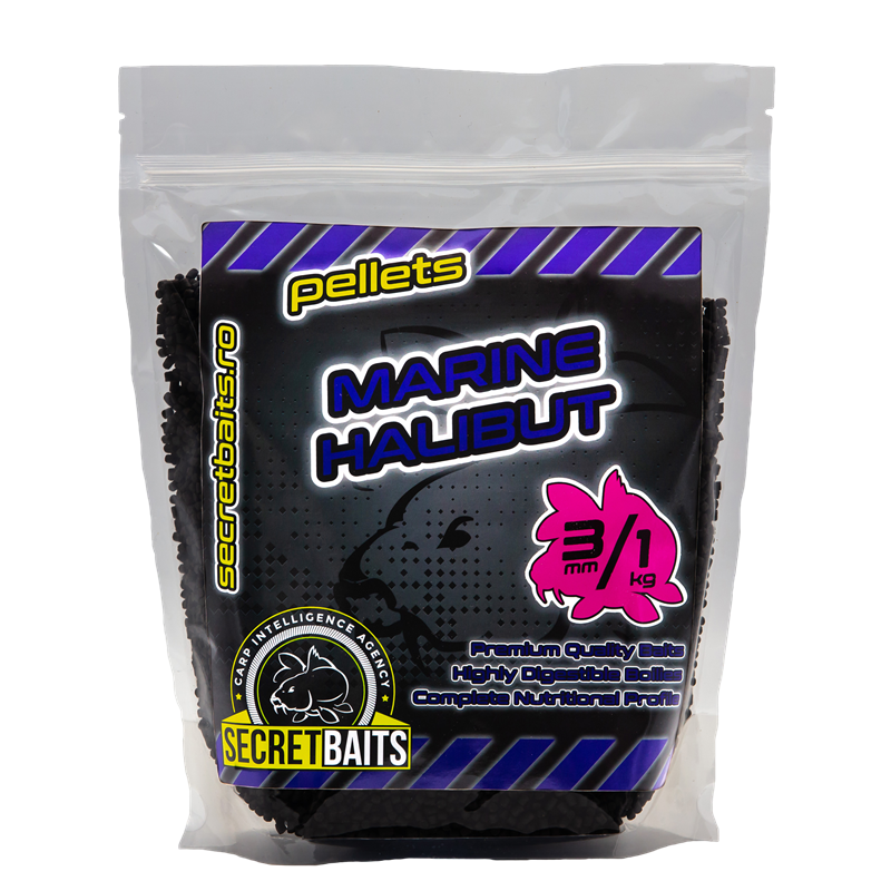 Secret Baits Marine Halibut Pellets