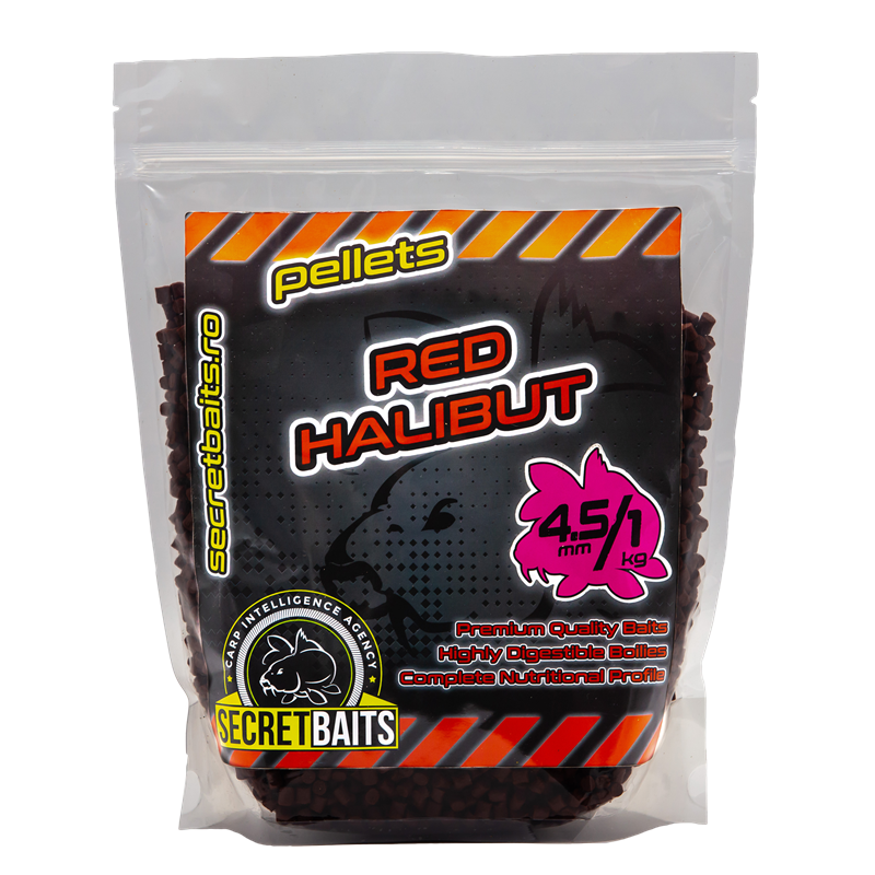 Secret Baits Red Halibut Pellets