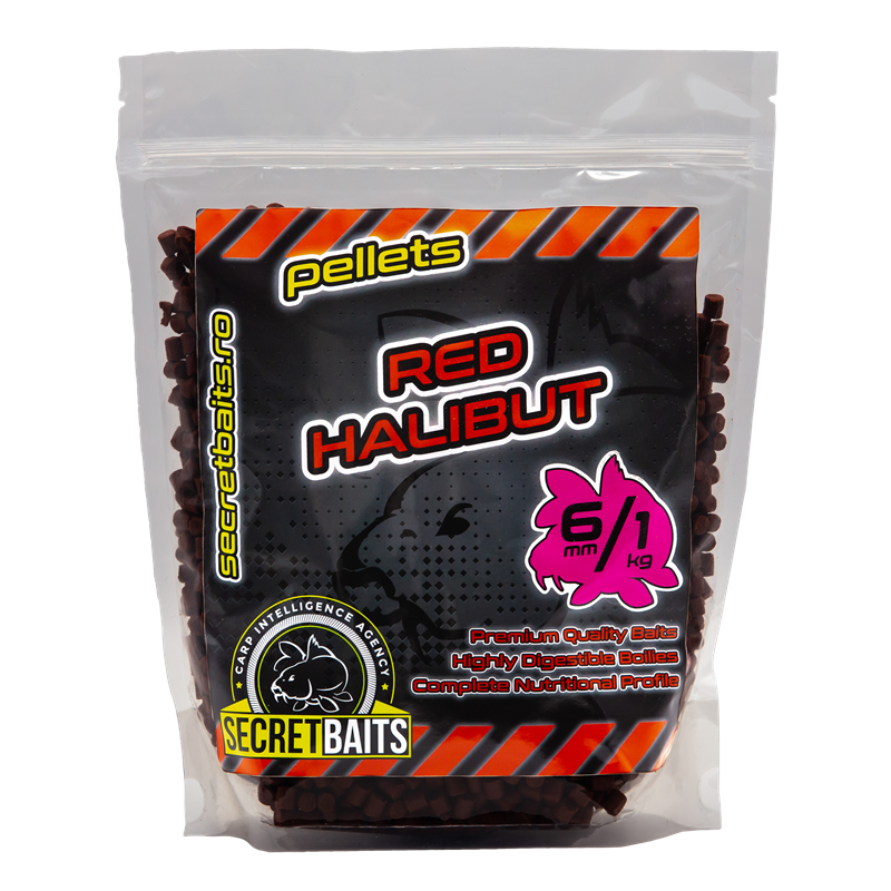 Secret Baits Red Halibut Pellets
