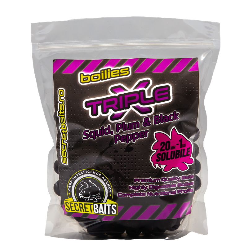 Secret Baits Soluble Triple X Boilies