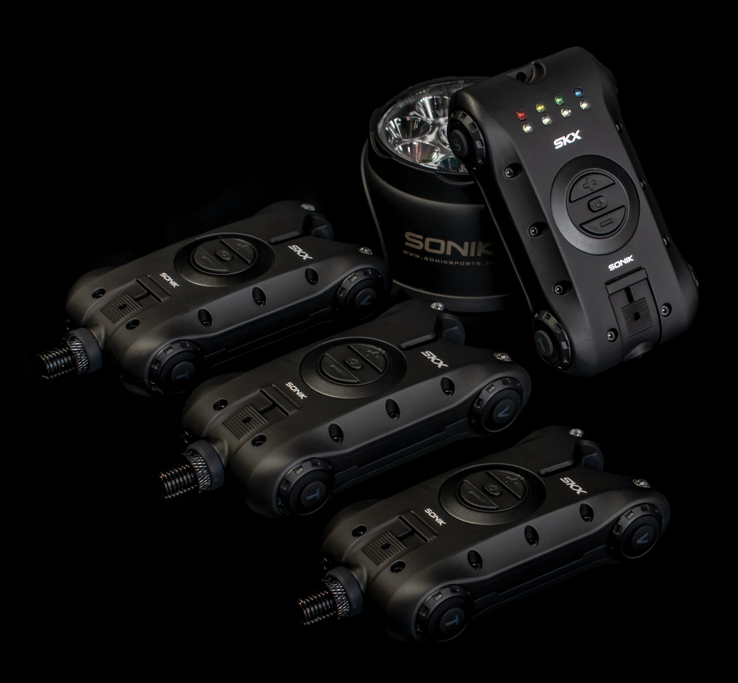Sonik SKX Alarm & Receiver Set 3+1 + Bivvy Light