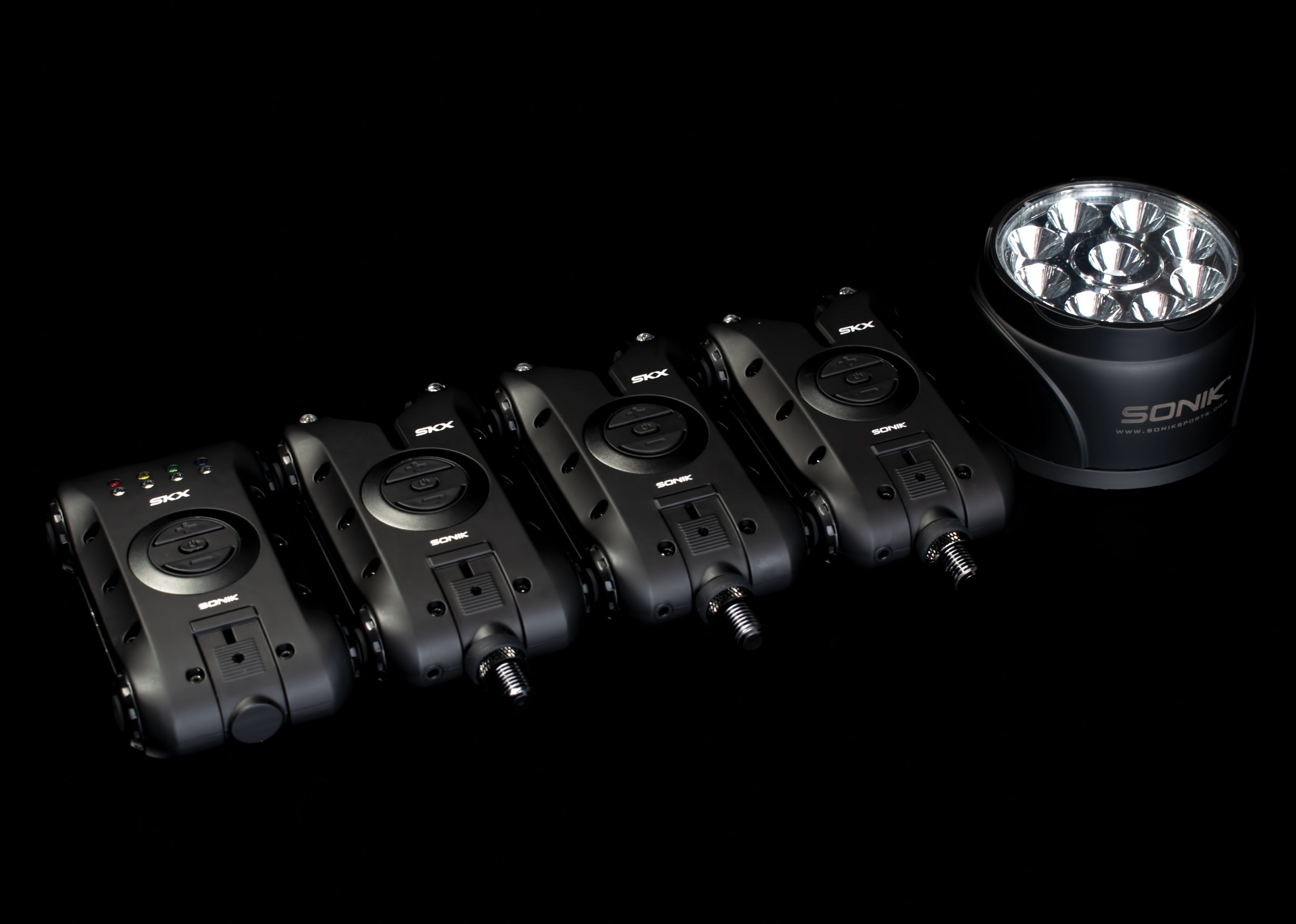 Sonik SKX Alarm & Receiver Set 3+1 + Bivvy Light