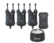 Sonik SKX Alarm & Receiver Set 3+1 + Bivvy Light