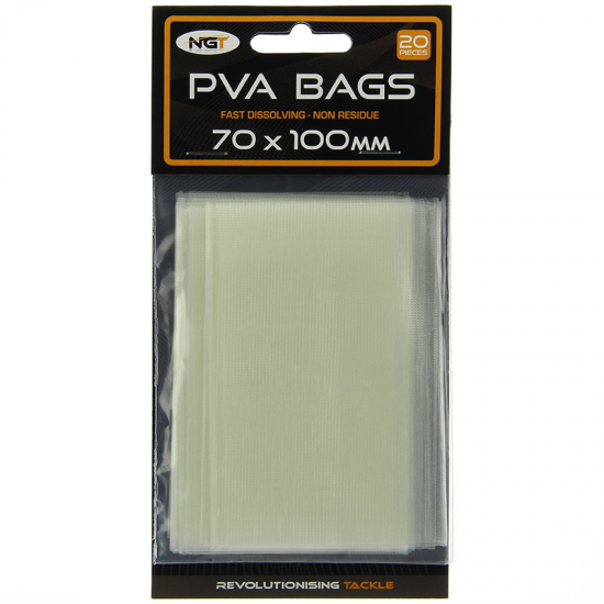 NGT PVA bags - 70x100mm Bags