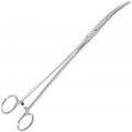 NGT Forceps - Stainless Steel Curved